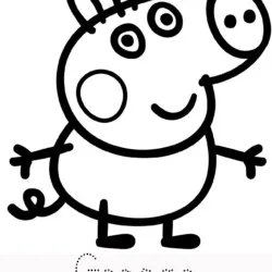 Peppa Pig Pepa para imprimir e colorir