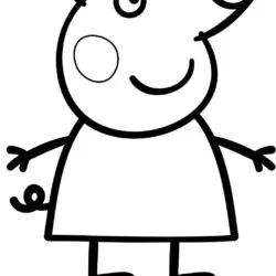 Peppa Pig Pepa para imprimir e colorir