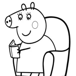 Peppa Pig Pepa para imprimir e colorir