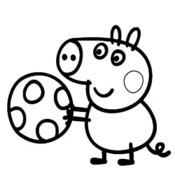 Peppa Pig Pepa para imprimir e colorir