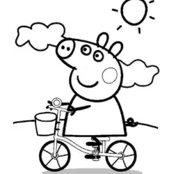Peppa Pig Pepa para imprimir e colorir
