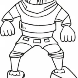 Robôs para imprimir e colorir