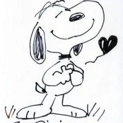 Snoopy para imprimir e colorir