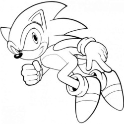 Desenhos do Sonic para Imprimir e Colorir