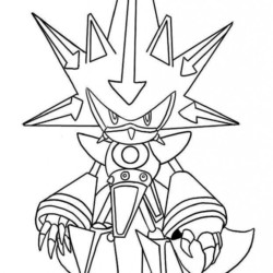 Shadow the Hedgehog para colorir - Imprimir Desenhos