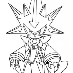 Sonic para imprimir e colorir