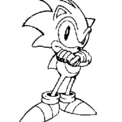 Desenhos do Sonic para Imprimir e Colorir