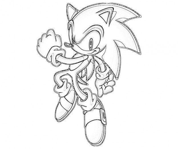 sonic para colori