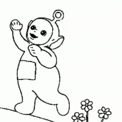 Teletubbies para imprimir e colorir