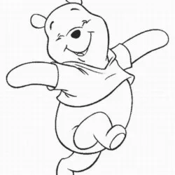 Ursinho Pooh para imprimir e colorir