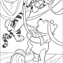 Ursinho Pooh para imprimir e colorir