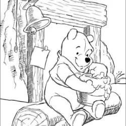 Ursinho Pooh para imprimir e colorir