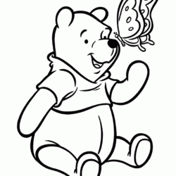 Desenhos para colorir de desenho de um urso fofo para colorir online  