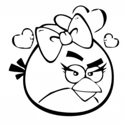 Angry Birds para imprimir e colorir