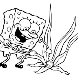 Desenhos para colorir do melhor amigo de Bob Esponja e Patrick - Desenhos  para colorir grátis para imprimir