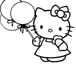 66+ Desenho Para Colorir Hello Kitty