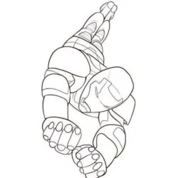Homem de Ferro para imprimir e colorir