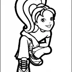 Polly Pocket para imprimir e colorir