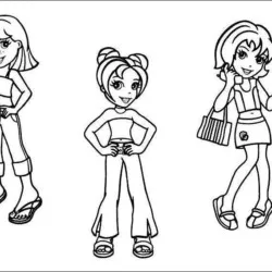 Polly Pocket para imprimir e colorir