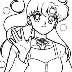 Sailor Moon para imprimir e colorir