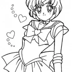 Sailor Moon para imprimir e colorir