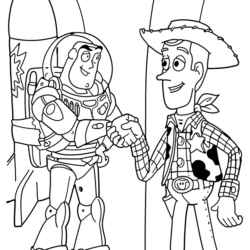 Desenhos para Colorir Toy Story