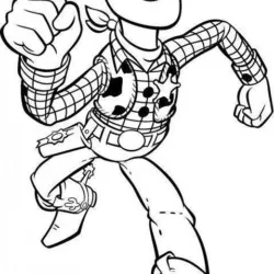 Toy Story para imprimir e colorir