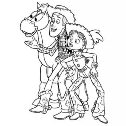 Toy Story para imprimir e colorir