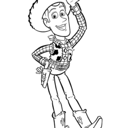 Desenhos para Colorir Toy Story