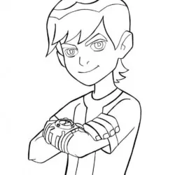 Ben 10 para imprimir e colorir
