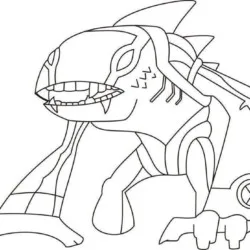 Ben 10 para imprimir e colorir