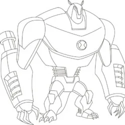 Ben 10 para imprimir e colorir