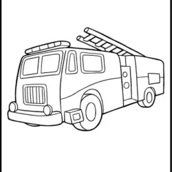 Bombeiros para imprimir e colorir