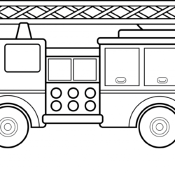 Desenhos para colorir de desenho de bombeiros lutando contra o incêndio na  floresta para colorir 