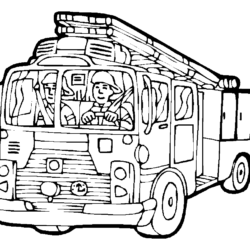 Featured image of post Desenhos Para Colorir Carros Bombeiros O gatinho brinca com uma borboleta