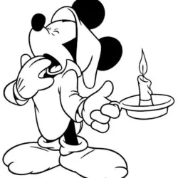 Mickey para imprimir e colorir