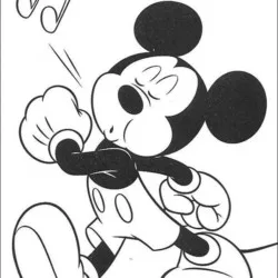Mickey para imprimir e colorir