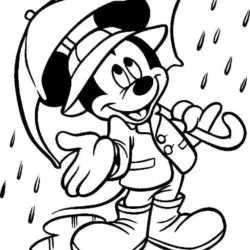 Mickey para imprimir e colorir