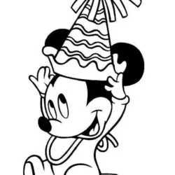 Mickey para imprimir e colorir