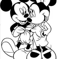 Minnie (Minie) para imprimir e colorir