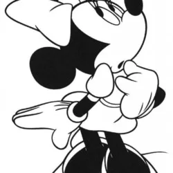 Minnie (Minie) para imprimir e colorir