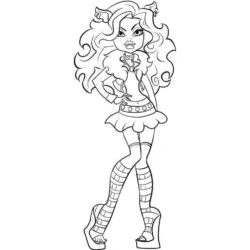 desenho de Monster High