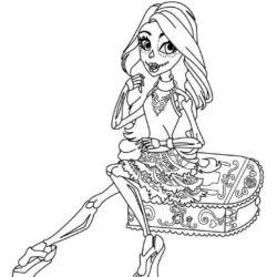 Monster High para imprimir e colorir