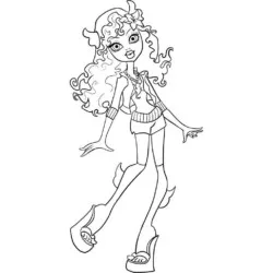 Monster High para imprimir e colorir