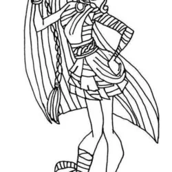 Monster High para imprimir e colorir