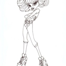 Desenhos para imprimir e colorir Monster High