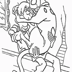 Scooby Doo para imprimir e colorir