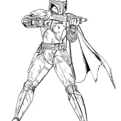 Star Wars para imprimir e colorir