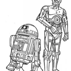 Star Wars para imprimir e colorir
