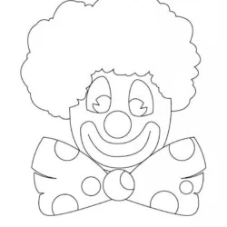 Palhaço para imprimir e colorir